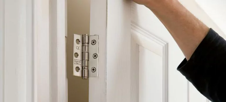 Bathroom Stall Door Hinge Repair in Sunset, FL