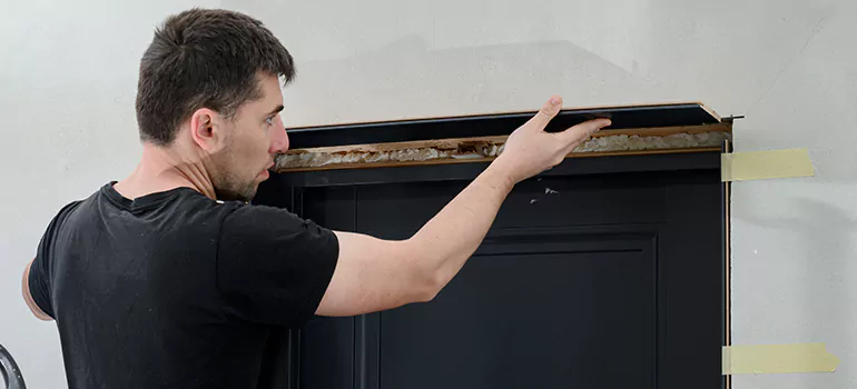 Wood Door Hole Repair in Sunset, FL