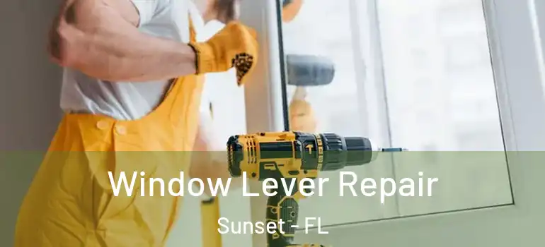  Window Lever Repair Sunset - FL